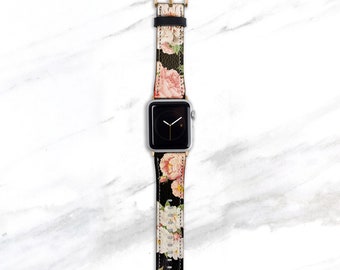 Floral Apple Watch Band for 40mm 38mm 42mm 44mm 49mm Womens - Etsy