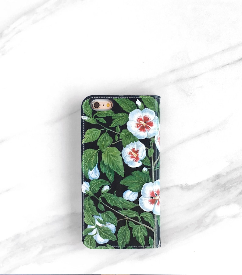Hawaiian Print Wallet Phone Case Tropical Iphone SE 2020 / 12 Etsy
