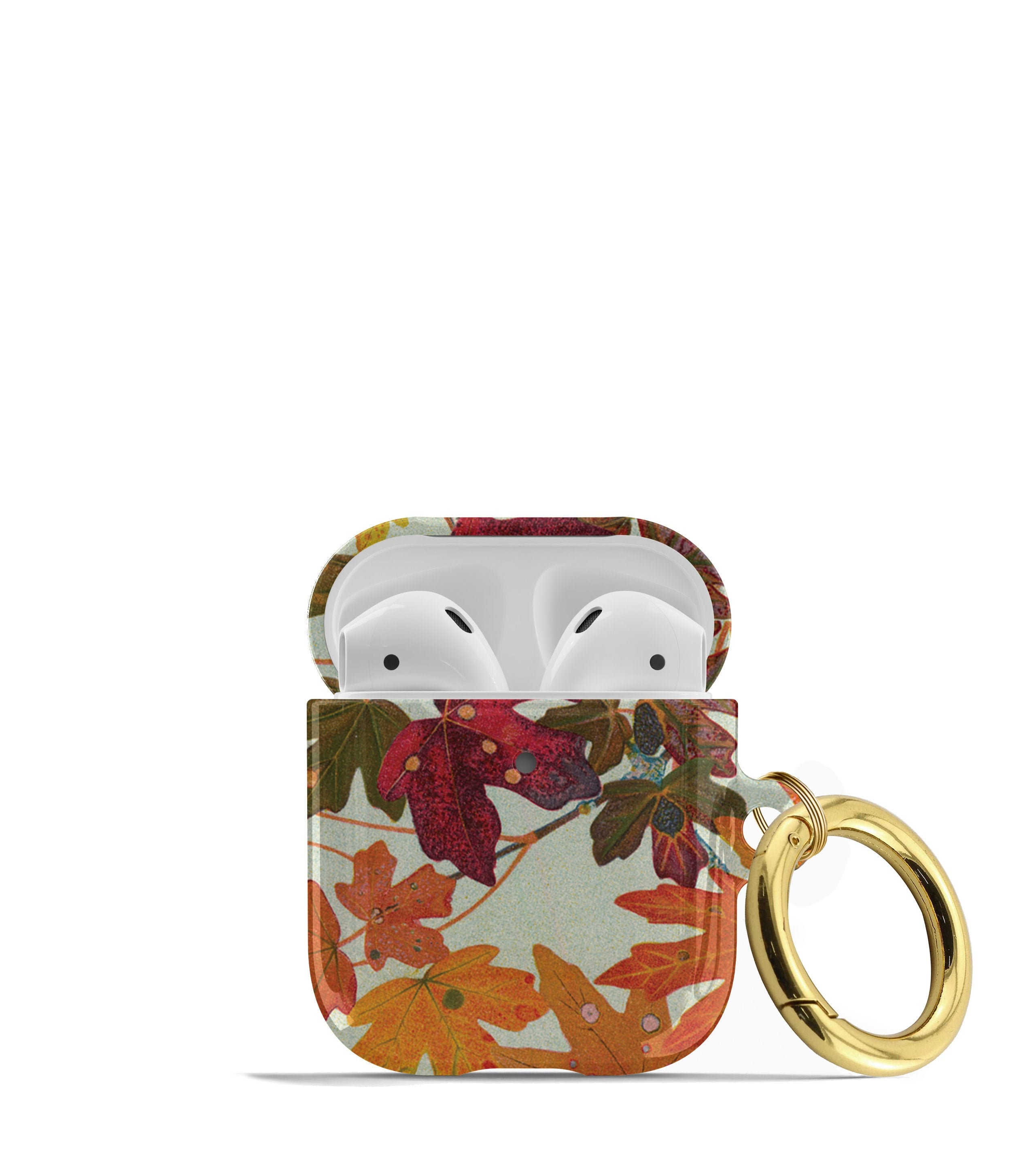 Fall Leaves AirPod Case Autumn Print Airpods Pro Hard Cover