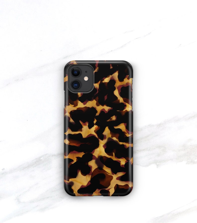 Personalized Tortoise Shell Print iPhone 14 13 MagSafe Phone Case Tortoiseshell iPhone 14 Plus 13 Pro Max 12 Mini 11, Xs, 15 SE Tort CG-TOR image 10