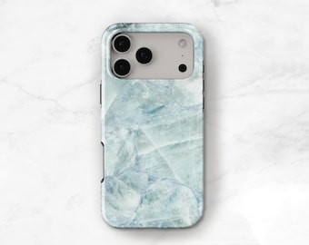 Funda de cuarzo azul hielo para iPhone, Galaxy o Pixel C-QICB