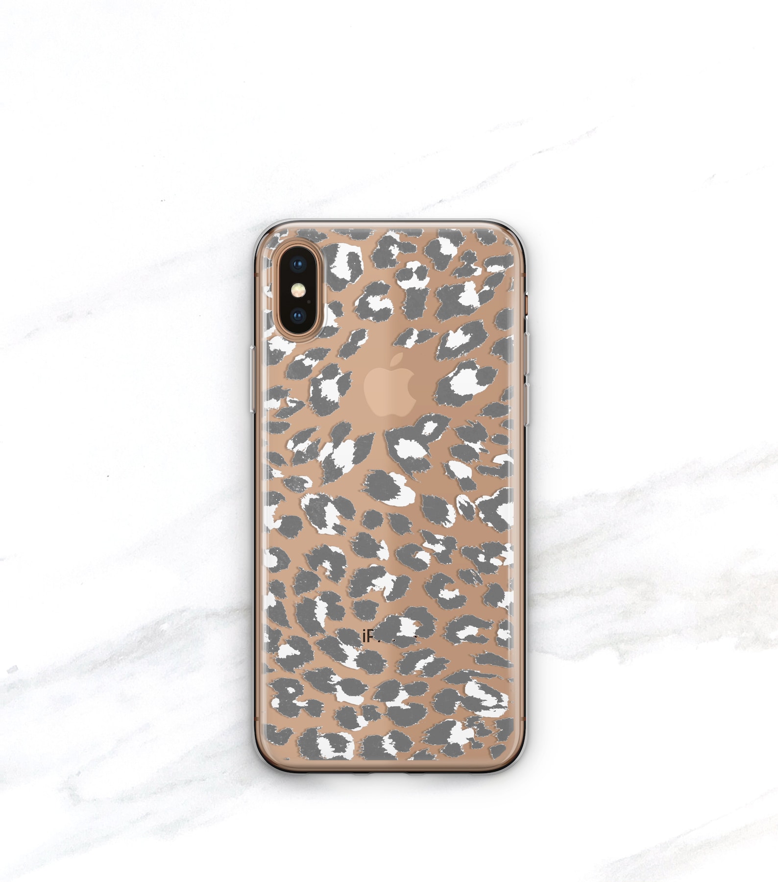 Leopard Print iPhone 11 Pro Xs Max Case Clear iPhone SE 2020 8 Etsy