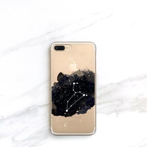 Clear iPhone Case Celestial Stars Constellations 15 Pro Max 14 11 13 12 Horoscope Birthday Gift Astrology Astrological Signs Zodiac Gift image 8