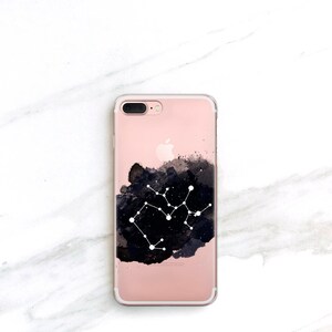 Clear iPhone Case Celestial Stars Constellations 15 Pro Max 14 11 13 12 Horoscope Birthday Gift Astrology Astrological Signs Zodiac Gift image 6