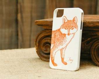 Woodland Fox Phone Case for iPhone 13 Pro Max 14 MagSafe Case 14 Plus Case 11 12 Pro Galaxy S22 Foxy Samsung Rustic Aesthetic S23 CMG-FOX