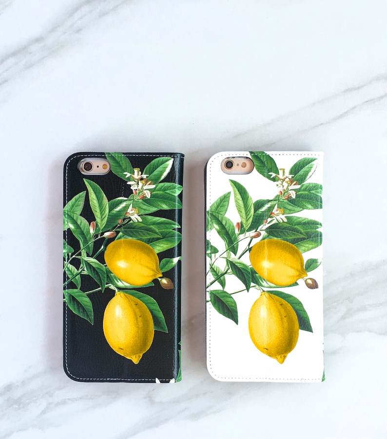 One Wallet Phone Case Lemons Iphone 13 Pro / 12 / 11 / SE 2020 Etsy UK