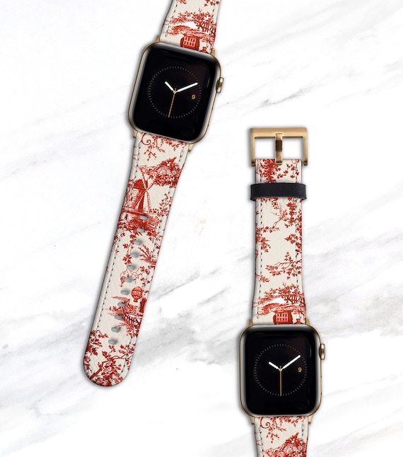 LV Apple Watch Band Series 8/7/6 SE Ultra 49mm/45mm/44mm Luxury Vuitton