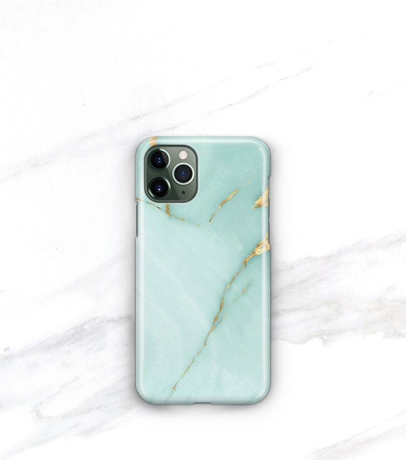 Turquoise Marble iPhone 14 Plus 13 12 11 Case Teal Stone Xs Max Aqua 14 Pro Max 15 SE, Onyx Galaxy S23 CMG-ONXA image 5