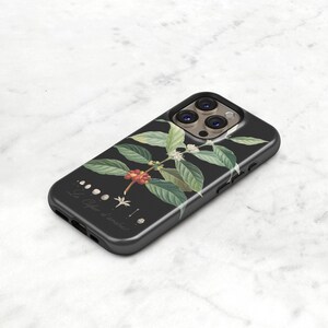 Vintage Coffee Botanical Phone Case Cafecore iPhone 16 Pro Max 15 16e 14 13 17e MagSafe, Galaxy S24 S25 Ultra Gift For Java Lover C-COF image 6