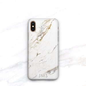 Marble Phone Case iPhone 13 14 15 Pro MagSafe Case Marble iPhone 11 12 Xs Se White Calcutta Marble Samsung Galaxy S23 CMG-MAR image 6