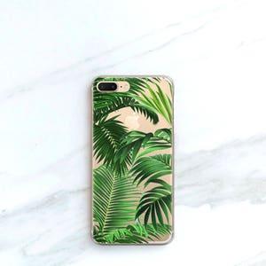 iPhone 13 Pro Max Case Tropical iPhone 11 Xs, 15, 8 Case Clear Palm Beach iPhone 12 Pro Case Palm Leaf Resort Samsung Galaxy S20 CC-PBCH image 8