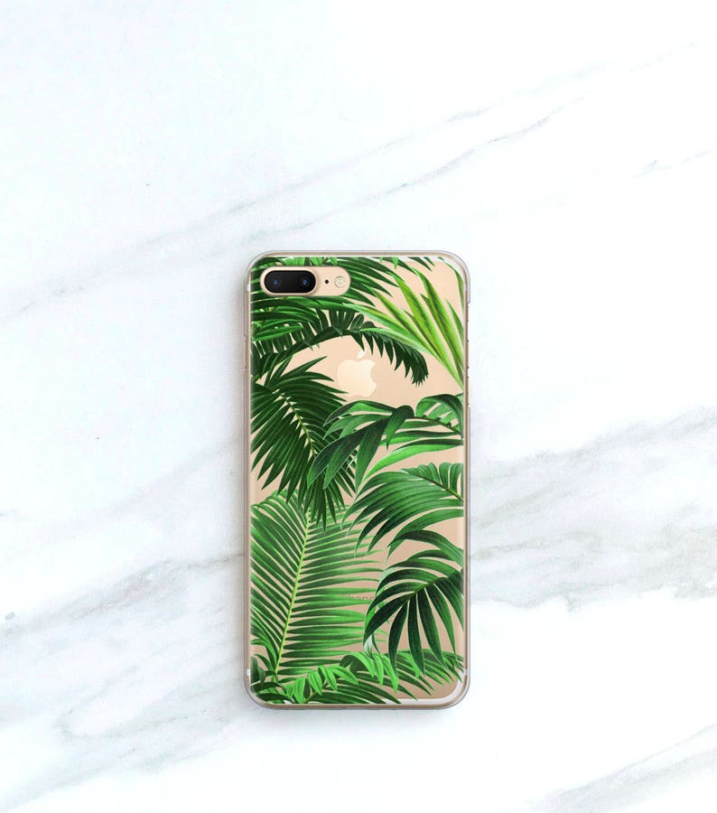 iPhone 13 Pro Max Case Tropical iPhone 11 Xs, 15, 8 Case Clear Palm Beach iPhone 12 Pro Case Palm Leaf Resort Samsung Galaxy S20 CC-PBCH image 8