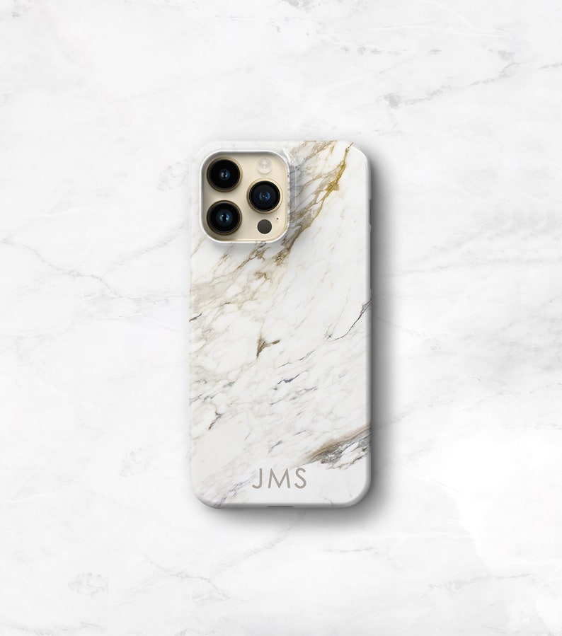 Marble Phone Case iPhone 13 14 15 Pro MagSafe Case Marble iPhone 11 12 Xs Se White Calcutta Marble Samsung Galaxy S23 CMG-MAR zdjęcie 3