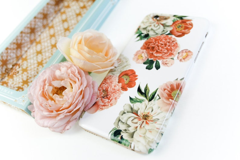 Phone Case Floral iPhone SE Case 2020 Peony Bunch iPhone 11 Etsy