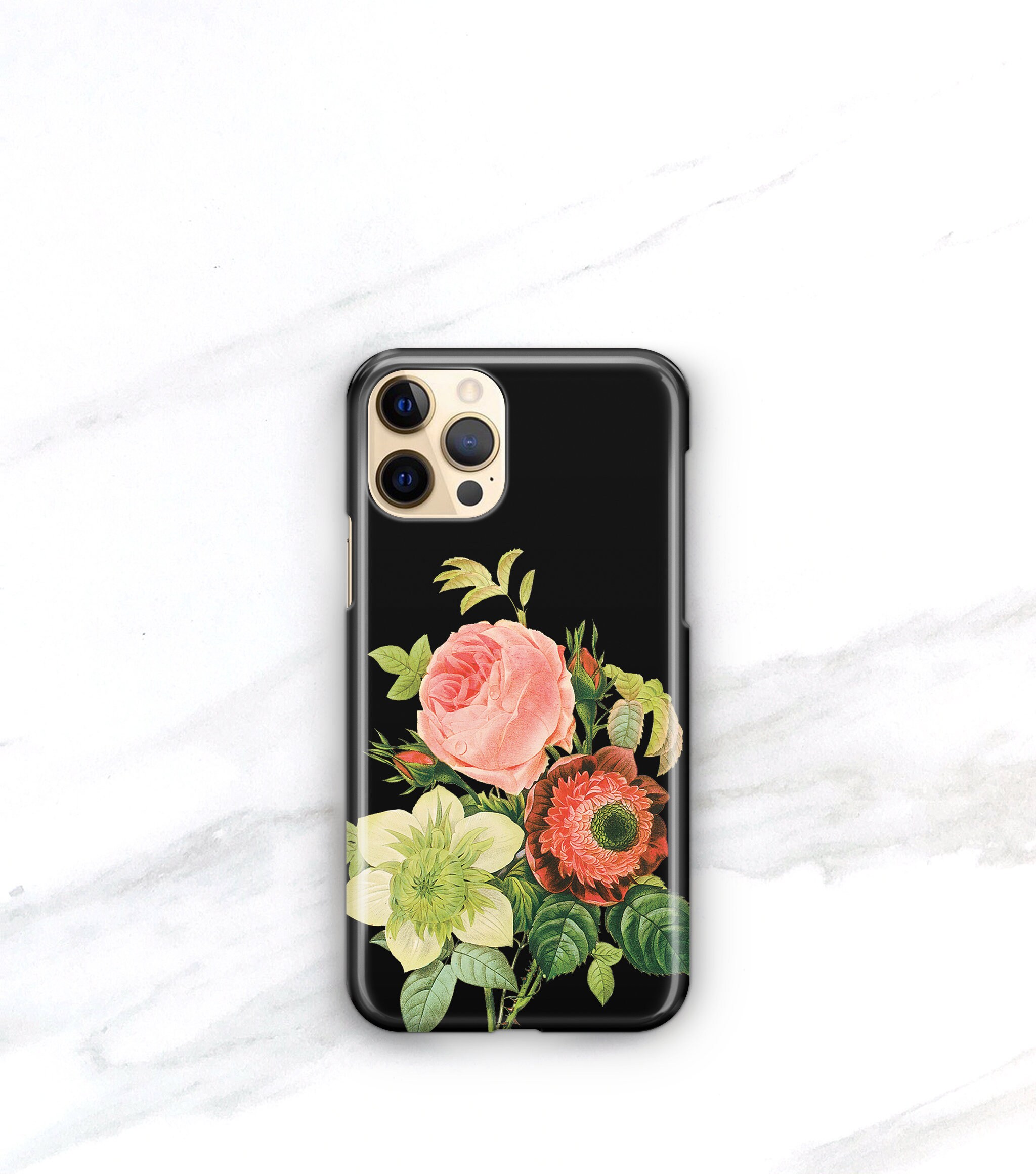 Iphone Magsafe Case Floral Iphone 14 13 Pro Xs Max 11 - Etsy India