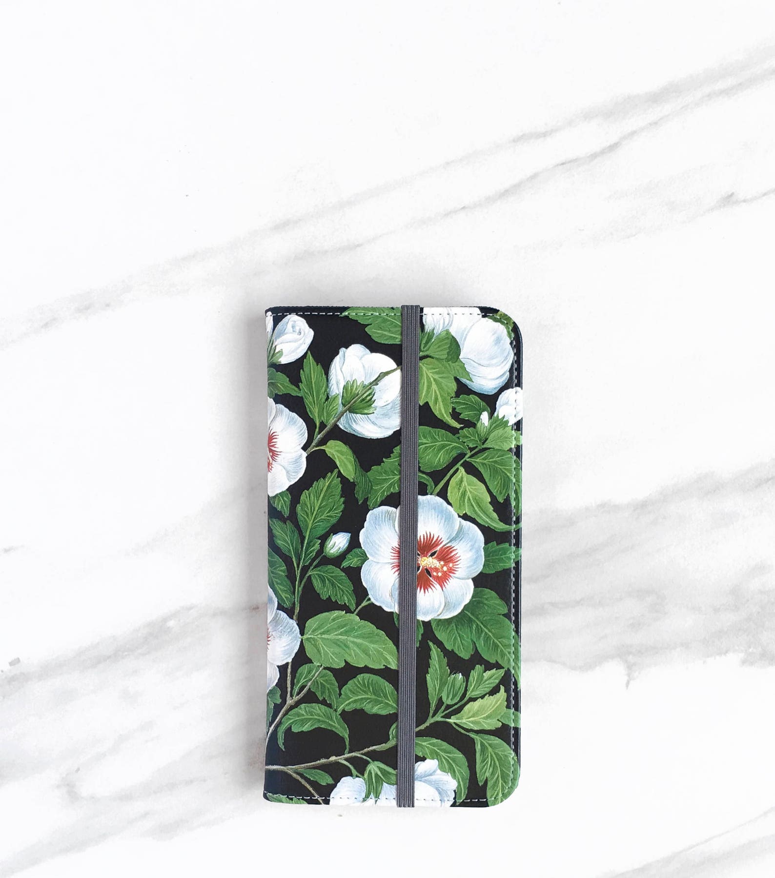Hawaiian Print Wallet Phone Case Tropical Iphone SE 2020 / 12 Etsy