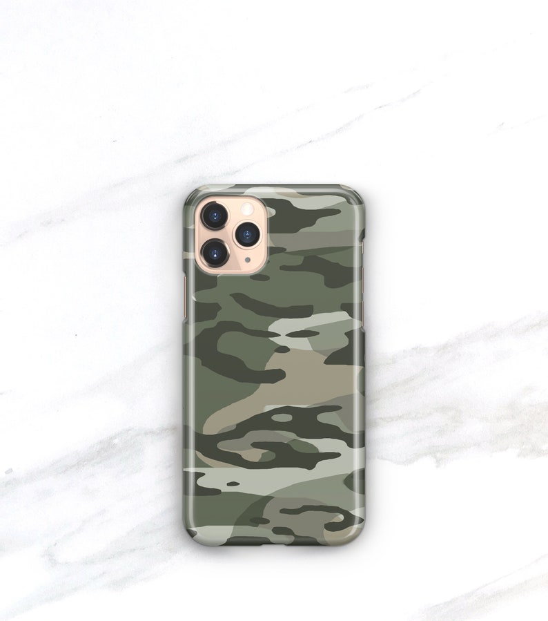 Iphone 11 Case Camo Iphone 14 Pro Case Green Camouflage Iphone Etsy
