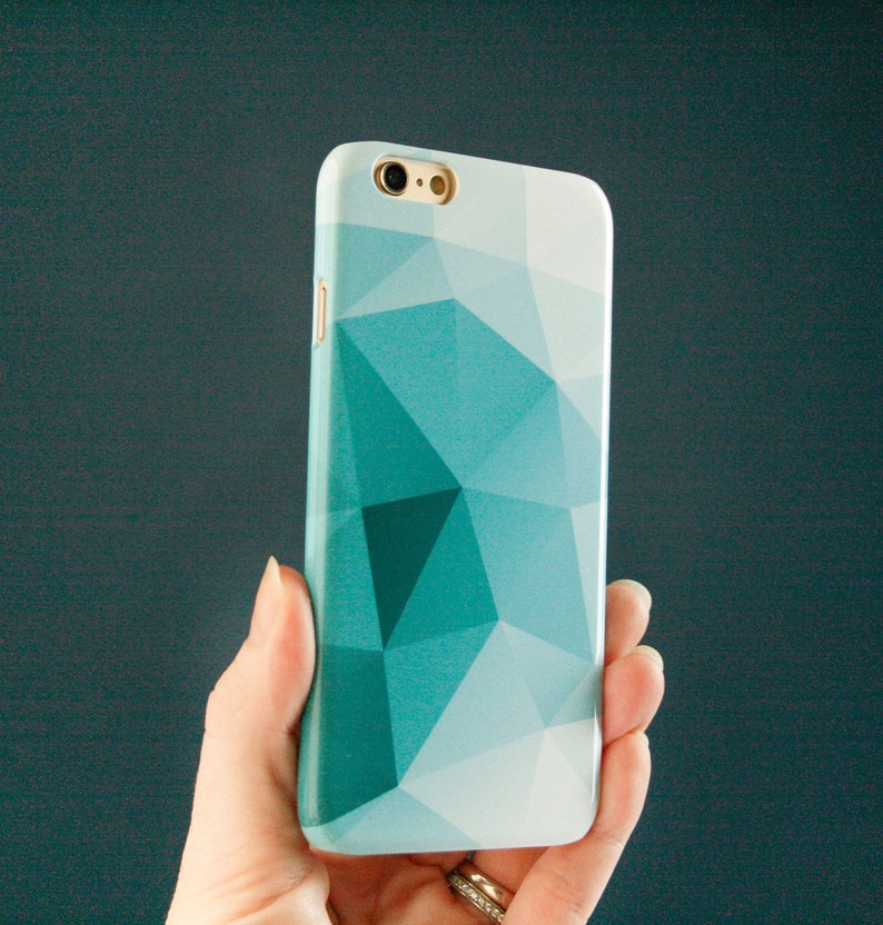 Teal Iphone 12 Pro Max Geometric Iphone 11 Case Turquoise Etsy Norway