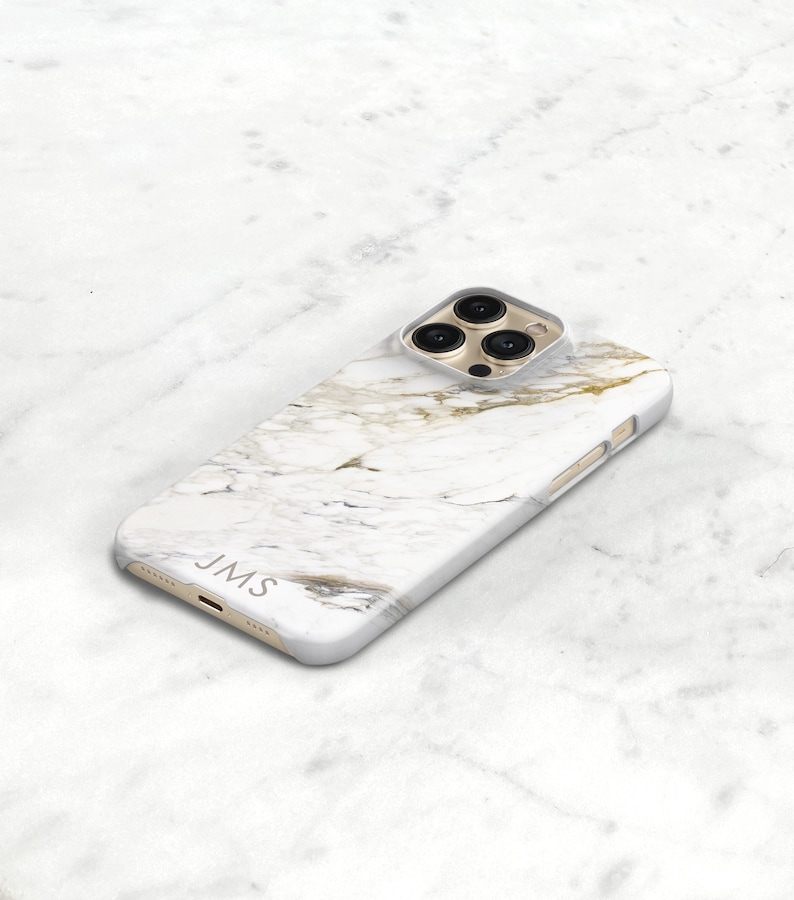 Marble Phone Case iPhone 13 14 15 Pro MagSafe Case Marble iPhone 11 12 Xs Se White Calcutta Marble Samsung Galaxy S23 CMG-MAR zdjęcie 1