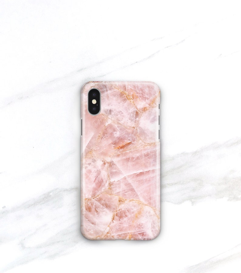 Ring Phone Case Stand Grip - Rose Quartz iPhone and Samsung Galaxy, S23 14 Plus 13 Pro Max 12 11 Xs Se Pink Aesthetic QFRP-RG image 9