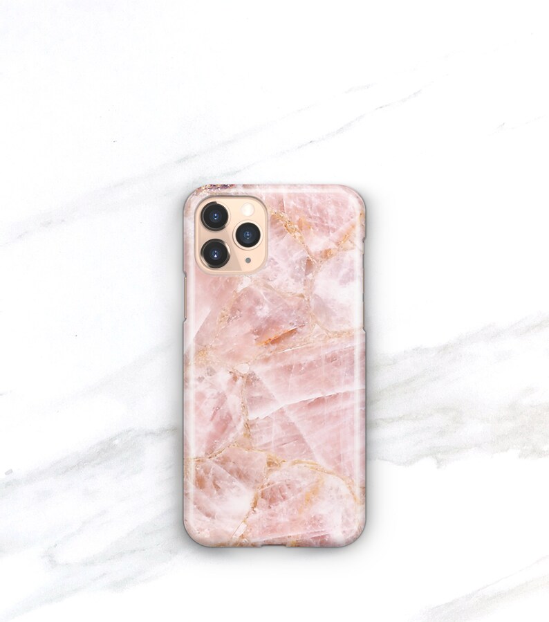 Ring Phone Case Stand Grip - Rose Quartz iPhone and Samsung Galaxy, S23 14 Plus 13 Pro Max 12 11 Xs Se Pink Aesthetic QFRP-RG image 8