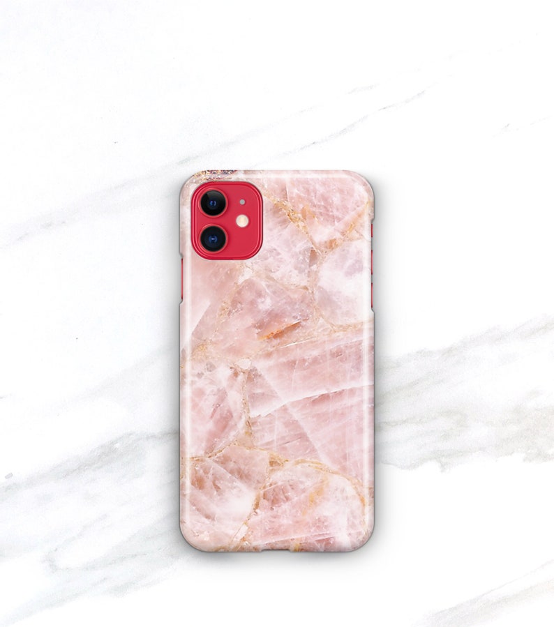 Ring Phone Case Stand Grip - Rose Quartz iPhone and Samsung Galaxy, S23 14 Plus 13 Pro Max 12 11 Xs Se Pink Aesthetic QFRP-RG image 7