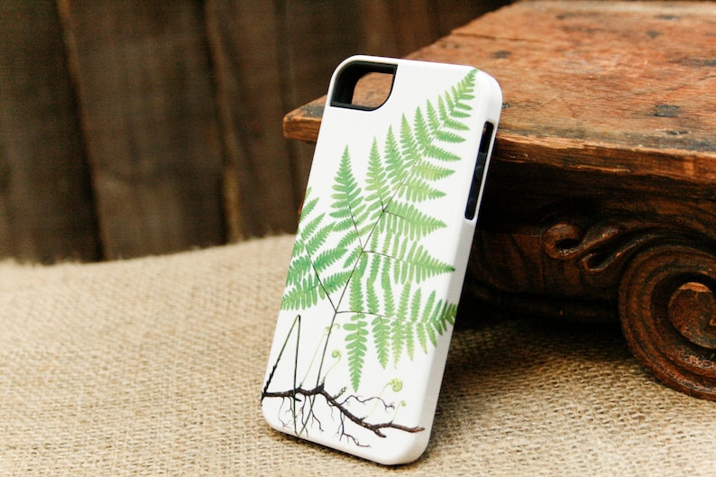 iPhone 14 Pro Max Case Woodland Fern iPhone 13 Case Botanical iPhone 12, iPhone 11 Pro Max, Galaxy s23, iPhone 14 Plus Case CMG-FERN image 1