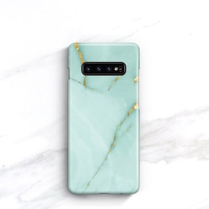 Turquoise Marble iPhone 14 Plus 13 12 11 Case Teal Stone Xs Max Aqua 14 Pro Max 15 SE, Onyx Galaxy S23 CMG-ONXA image 6