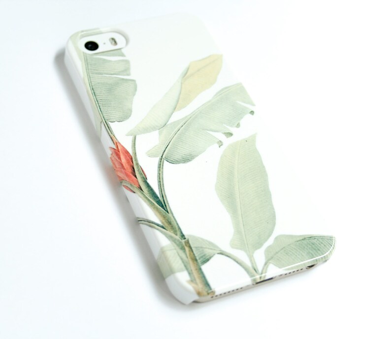 iPhone 13 pro case MagSafe Tropical Print iPhone 12, 14, Xs Max Case Banana Leaf iPhone Xsr Case, Tropical Leaf iPhone 11 Pro CMG-TROPBN image 1