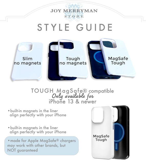 Coque transparente Premium avec MagSafe pour iPhone 13 Mini