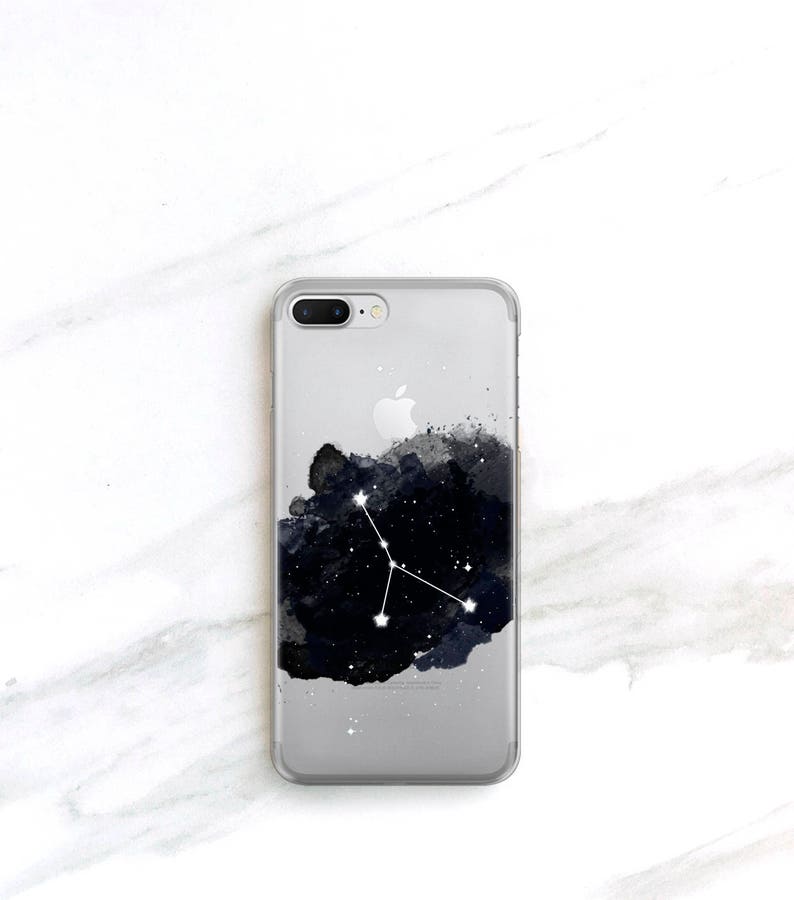 Clear iPhone Case Celestial Stars Constellations 15 Pro Max 14 11 13 12 Horoscope Birthday Gift Astrology Astrological Signs Zodiac Gift image 7