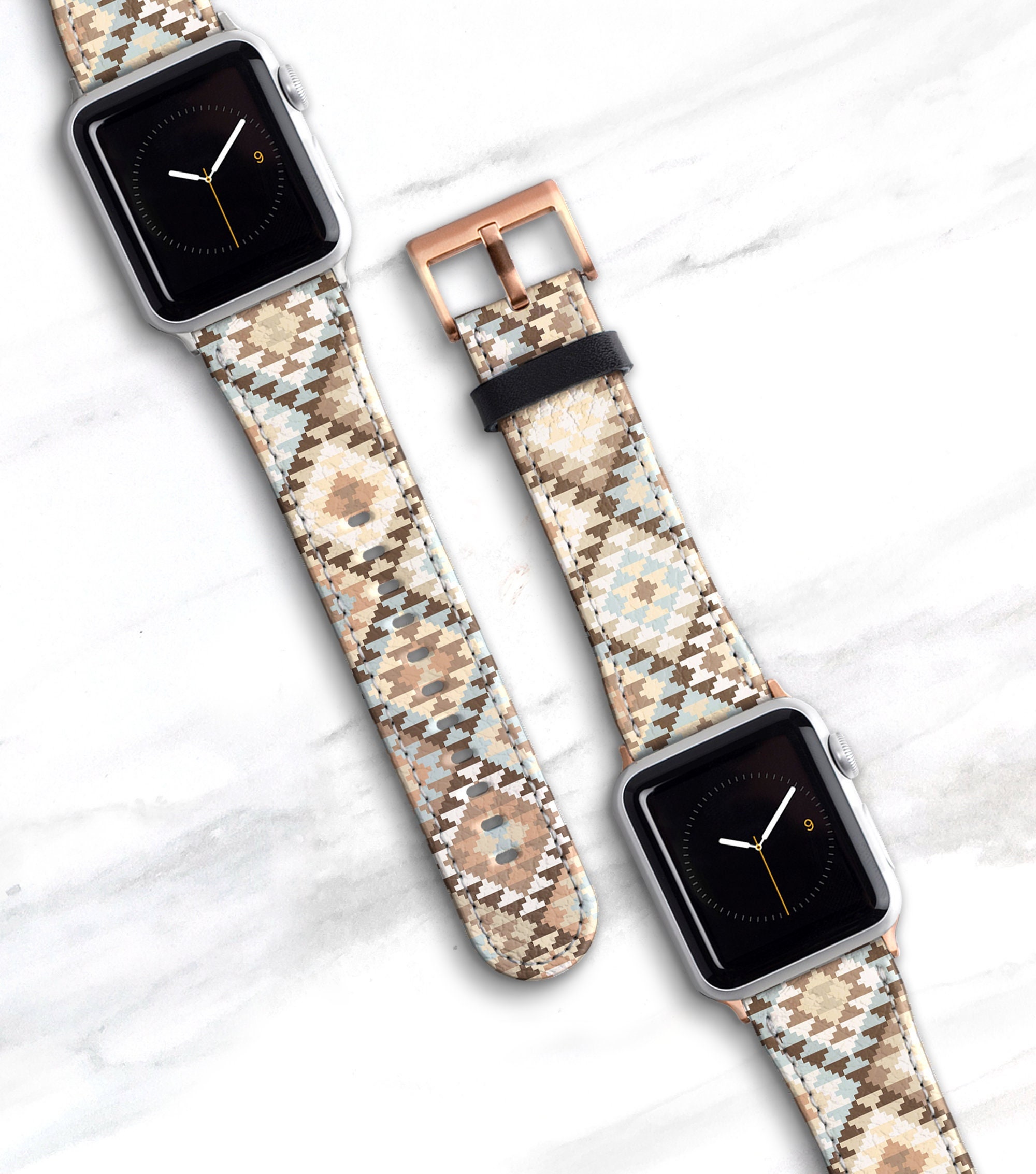 STRADA SOUTHWESTERN STYLE WOMEN\'S WATCH WITH SILVERTONE LINK BAND (NEW BATTERY) Southwestern Watches - Etsy main image 3