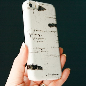 Birch Plastic iPhone 14 13 12 Case Tree Bark iPhone 14 Pro Max Rustic Faux Wood  Max Case Galaxy S22 Plus C-BIR
