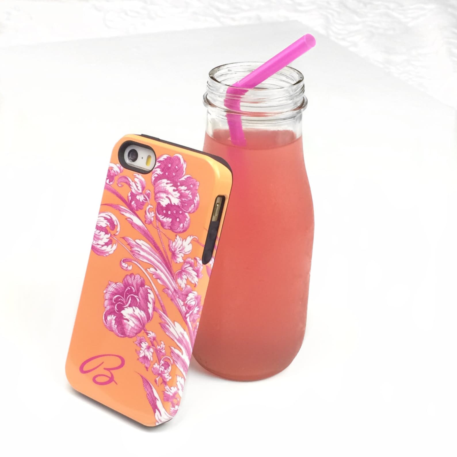 Personalized Case Iphone 11 Xs Max Flowers in Fuchsia and Etsy