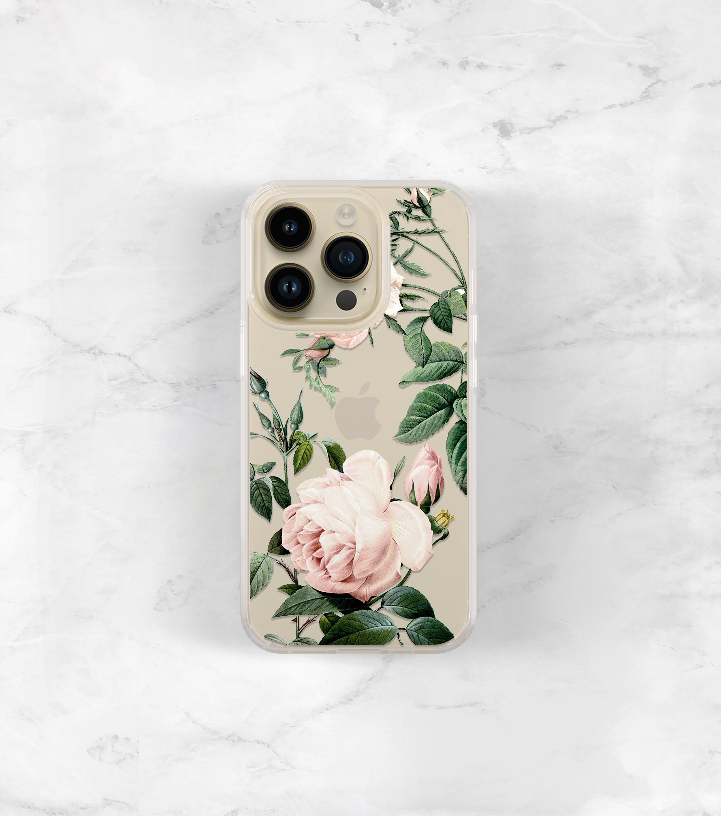  iPhone 14 Plus Mixed Flower Bouquet Floral Pattern