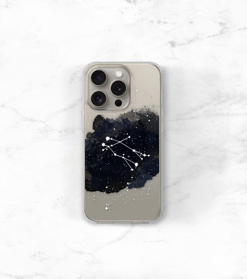 Zodiac Gift iPhone or Samsung Galaxy Case, Star Constellation Personalized Birthday Gift Sagittarius image 10