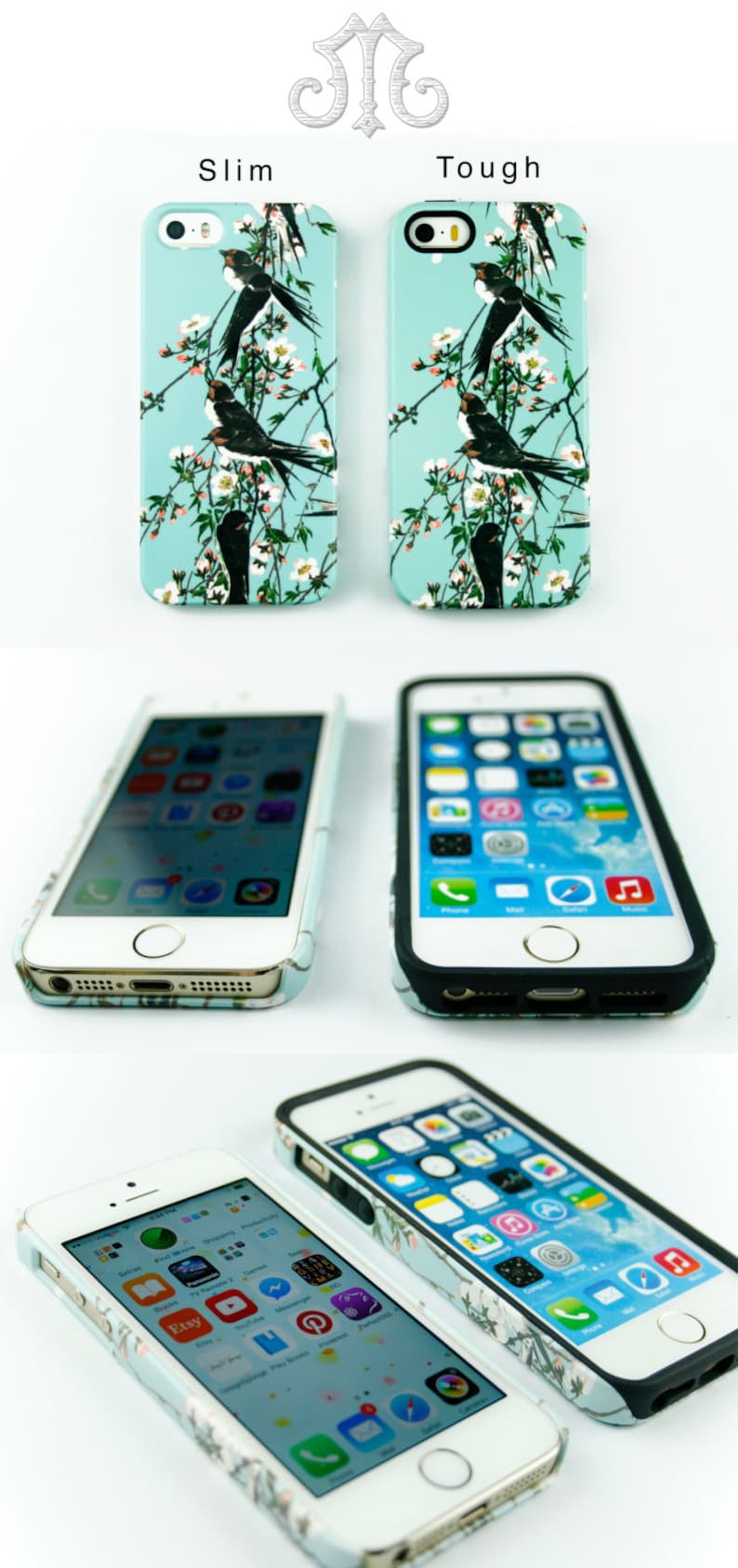 READY TO SHIP Mothers Day Gifts for Mom Women Her 6S Plus and Samsung Galaxy S7 Edge iPhone Xs Rose Black Marble Phone Case
