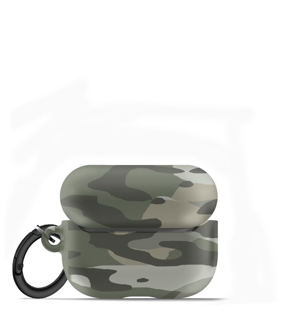 Matte Camouflage AirPod Case Army Green Camo Airpods Pro Hard