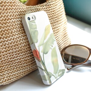 iPhone 13 pro case MagSafe Tropical Print iPhone 12, 14, Xs Max Case Banana Leaf iPhone Xsr Case, Tropical Leaf iPhone 11 Pro CMG-TROPBN image 3