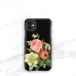 iPhone MagSafe Case Floral iPhone 14 13 Pro, Xs Max, 11 Vintage Bouquet Aesthetic iPhone 12 Mini, SE, 15 Plus Case Galaxy S23 Ultra CMG-BOQ image 7