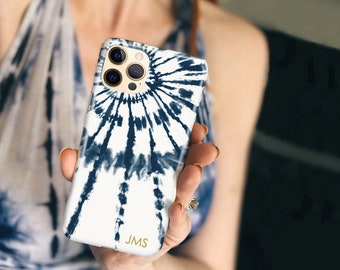 Tie Dye Phone Case Boho iPhone 13 Pro Case 12 Mini iPhone 11 Pro Max iPhone Xs Case 8 Plus Case Galaxy S21 iPhone SE CG-TIDYBW