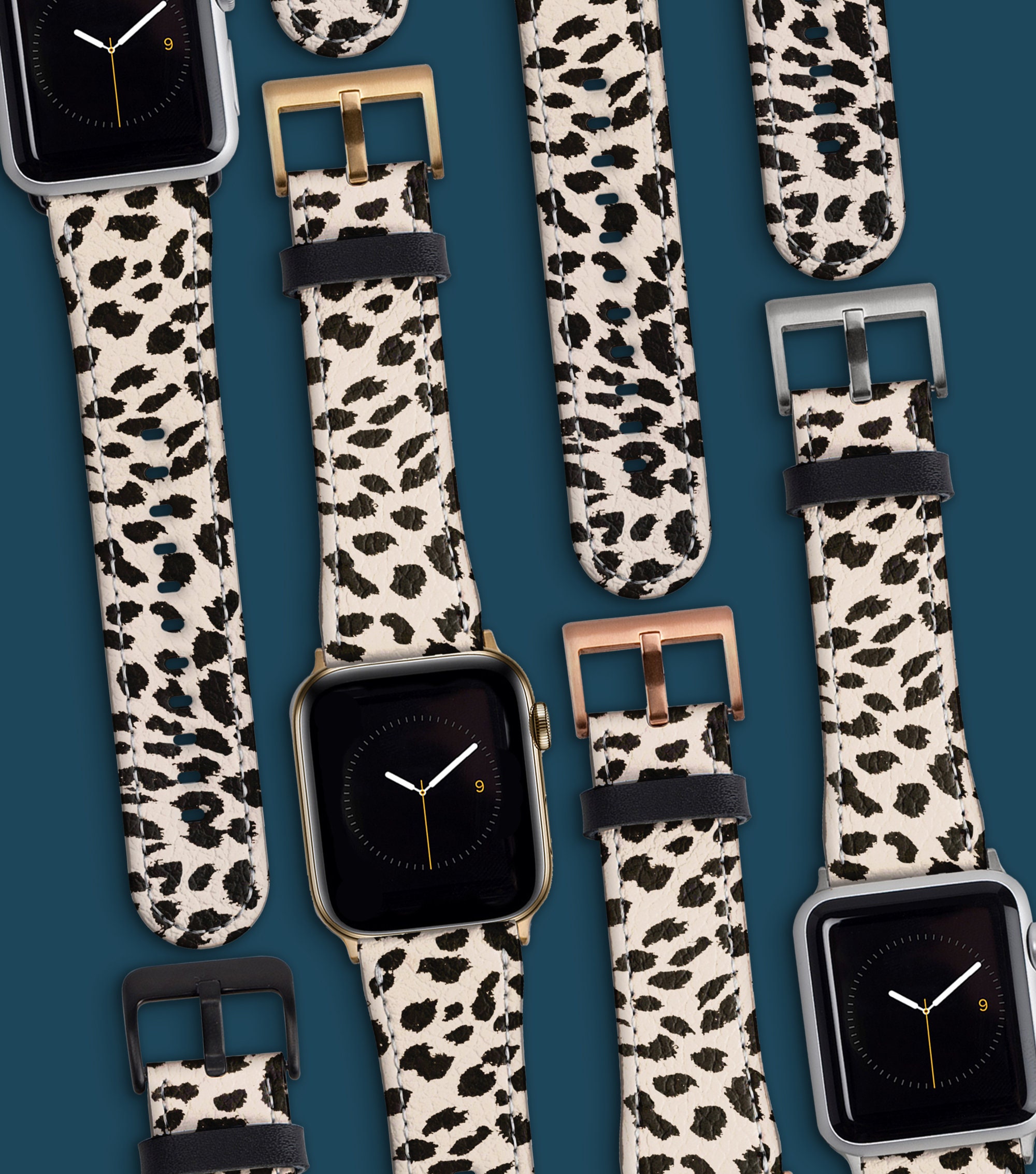 Cheetah Apple Watch Band 41mm 45mm 40mm 