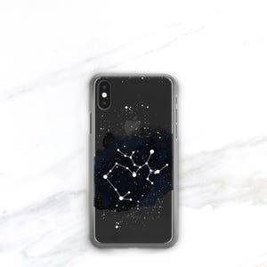 Clear iPhone Case Celestial Stars Constellations 15 Pro Max 14 11 13 12 Horoscope Birthday Gift Astrology Astrological Signs Zodiac Gift image 3