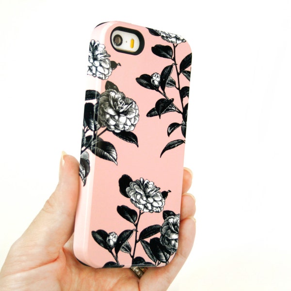 Floral iPhone 13 Pro Case Flower iPhone 11 14 Case Floral, iPhone Se, Roses iPhone 12 Case Pink Samsung S23 case Case Floral CMG-FLPAT