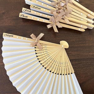 Abanico personalizado - Abanico de boda - Regalos para invitados
