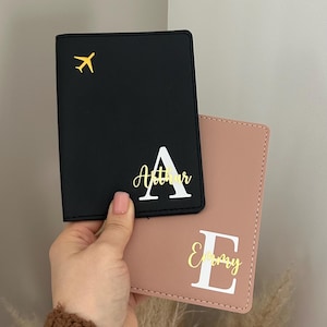 Personalized passport cover