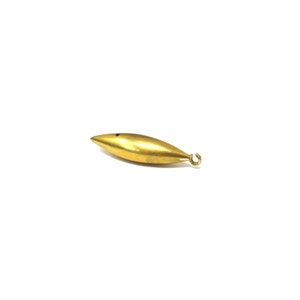 18k Antique Old Yellow Gold Hollow Pendant for Necklace, Wear or Repurpose