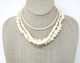 Antique or Vintage Real Genuine Coral Necklaces, Wear or Repurpose
