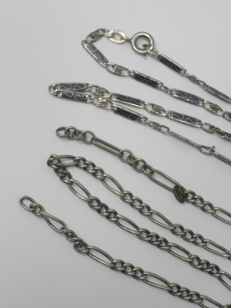 Antique Victorian Niello Pocket Watch Chains Wear or Etsy