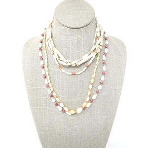 4x Antique or Vintage Real Genuine Coral Necklaces, Wear or Repurpose